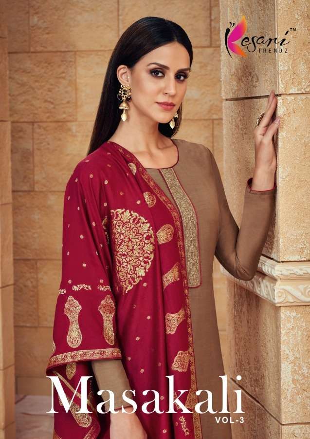 MASAKALI VOL-3 BY KESARI TRENDZ 513 TO 518 SERIES VISCOSE MUSLIN DRESSES