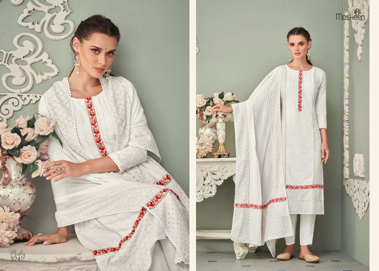 MASKEEN MUSHQ BY MAISHA 3241 TO 3245 SERIES DESIGNER DRESSES