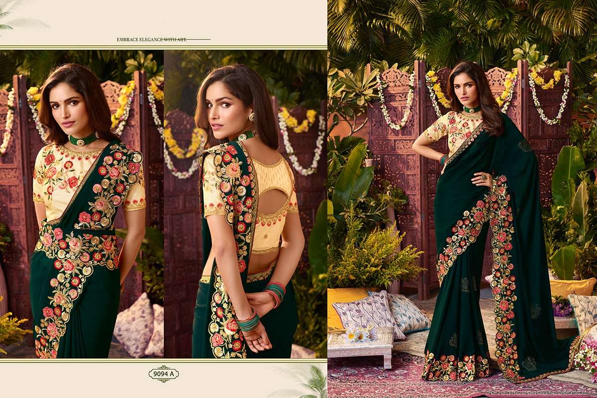 OJHAL VOL-9 BY ASLIWHOLESALE DESIGNER SAREES