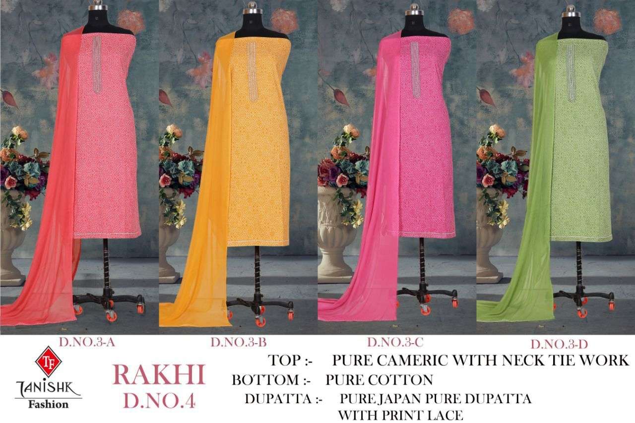 RAKHI BY TANISHK FASHION 3-A TO 3-D SERIES DESIGNER DRESSES