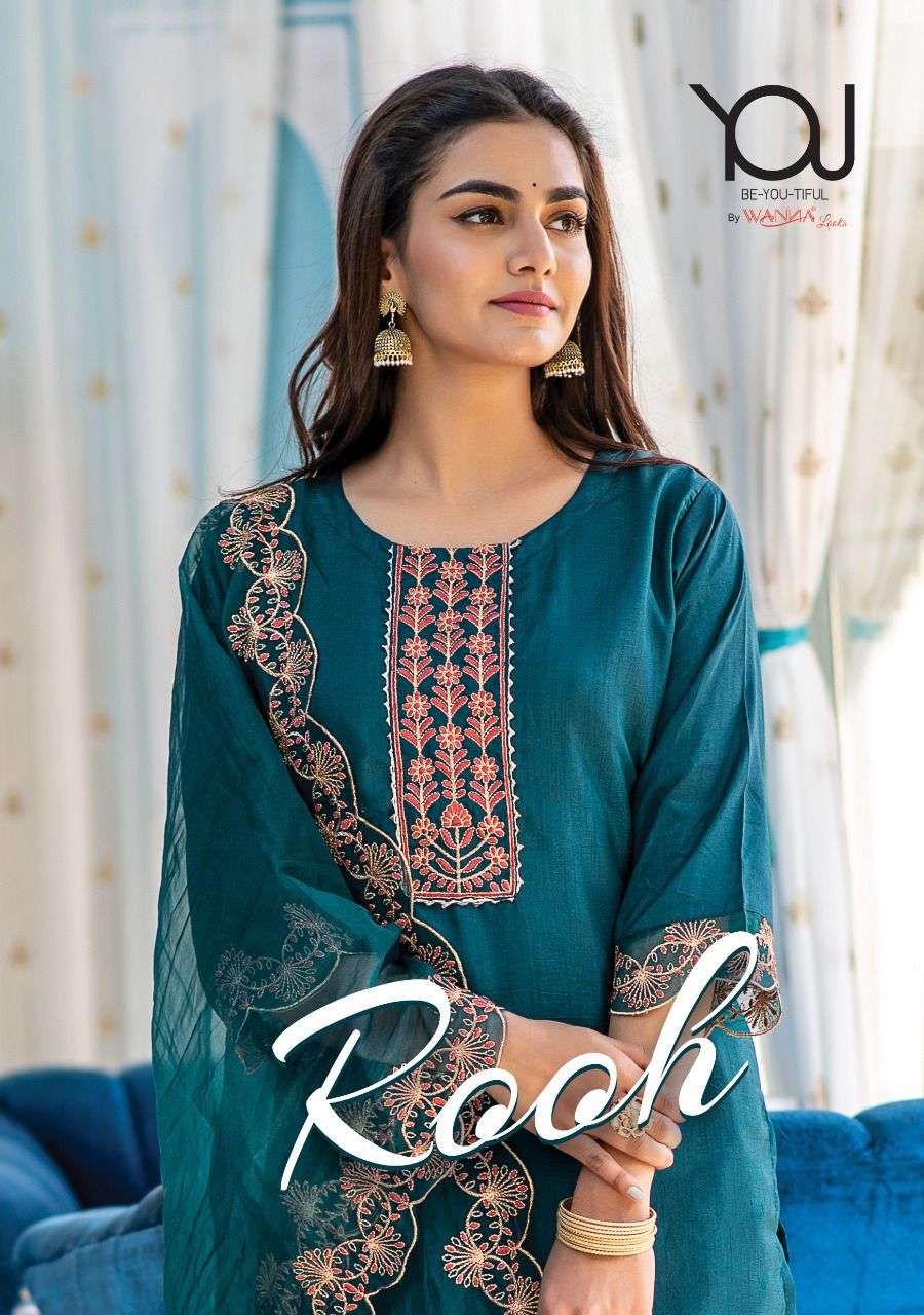 ROOH BY YOU 001 TO 007 SERIES DESIGNER SILK DRESSES