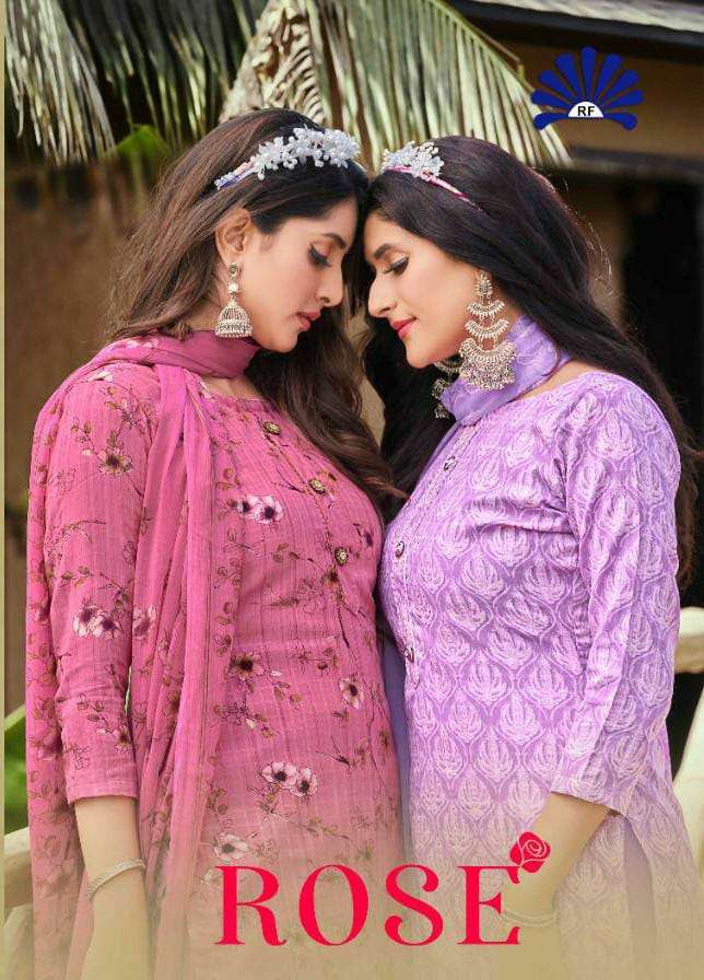 ROSE BY RADHA FAB 2001 TO 2010 SERIES DESIGNER COTTON DRESSES