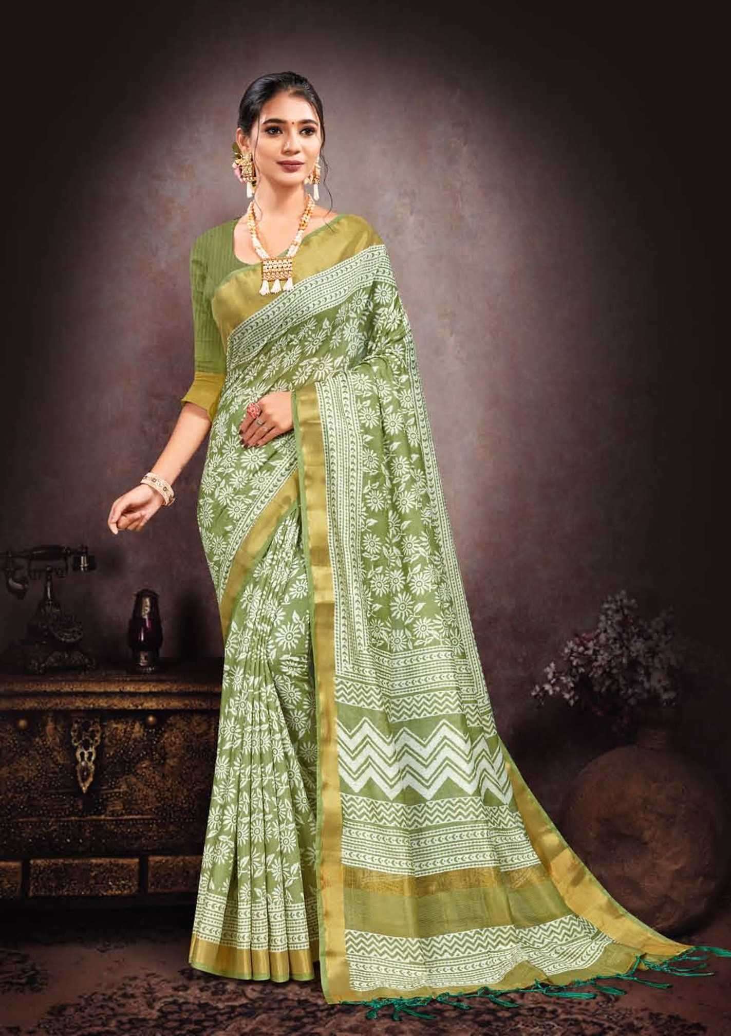 SR-119 BY ASLIWHOLESALE 301 TO 312 SERIES LIVA NYLON VISCOSE SAREES