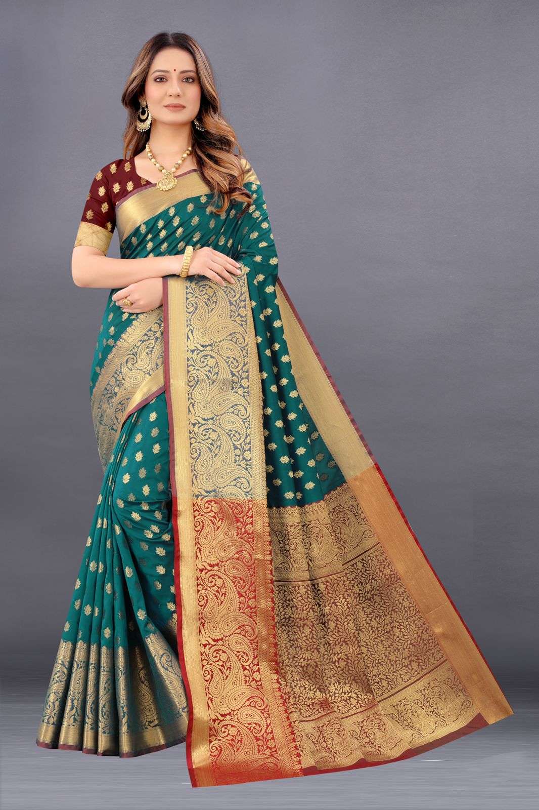 AARTI VOL-5 BY ASLIWHOLESALE 501 TO 505 SERIES SOFT SILK SAREES