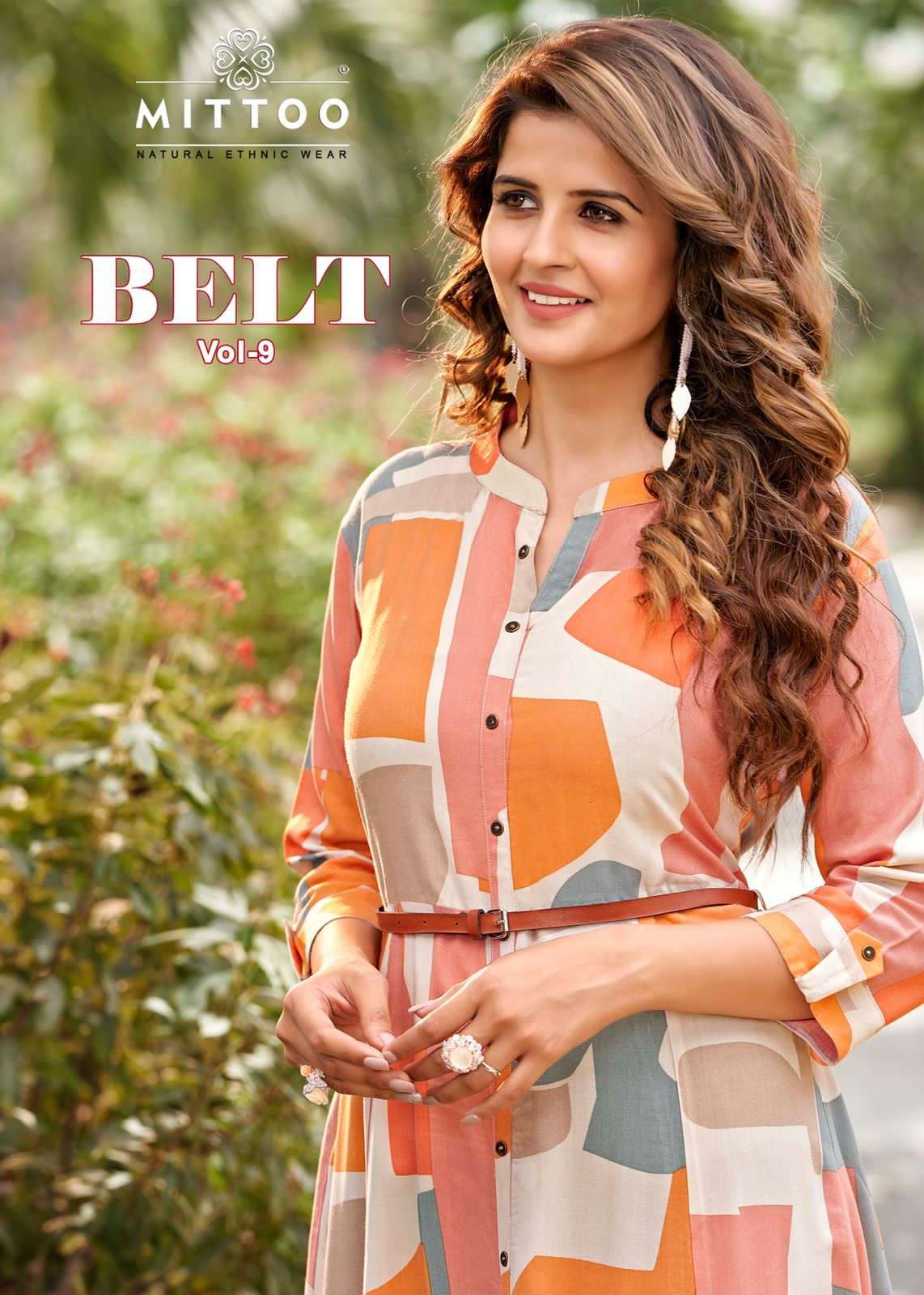 BELT VOL-9 BY MITTOO 1112 TO 1117 SERIES PRINTED RAYON KURTIS