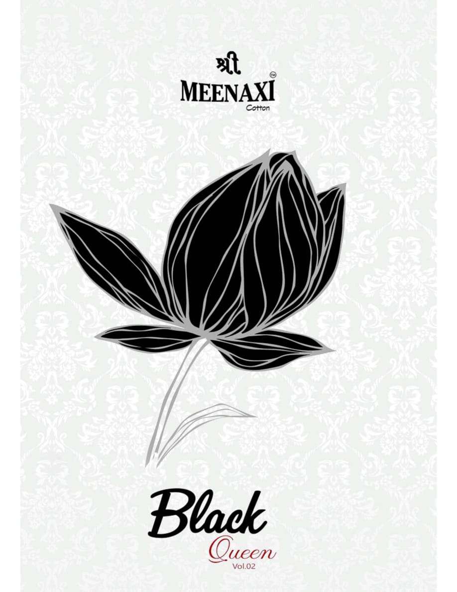 BLACK QUEEN VOL-2 BY MEENAXI COTTON 2001 TO 2010 SERIES COTTON DRESSES