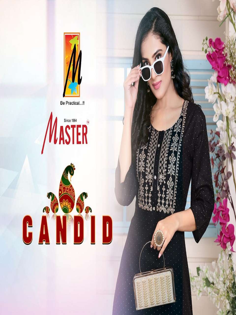 CANDID BY MASTER 01 TO 06 SERIES DESIGNER RAYON KURTIS