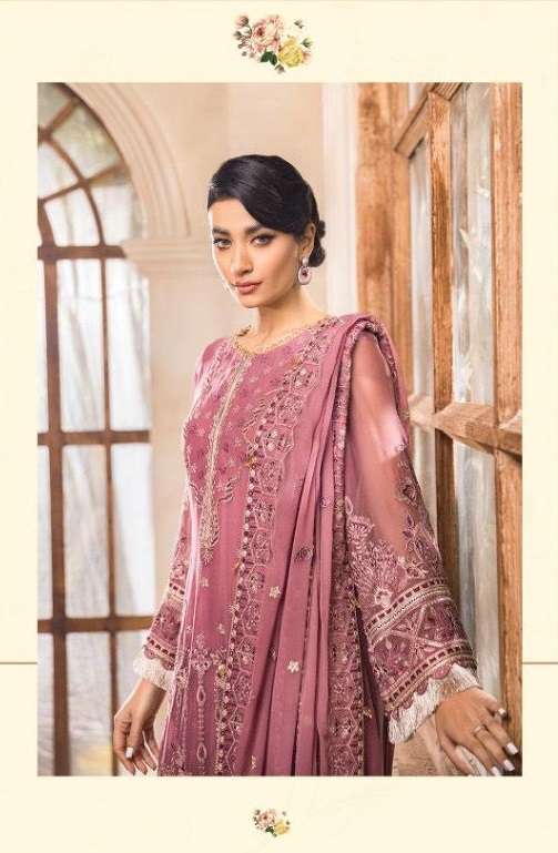 FARASHA BY SERENE 3704 TO 3705 SERIES GEORGETTE EMBROIDERED PAKISTSANI DRESSES