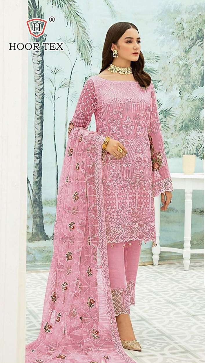 H-09 COLOURS BY HOOR TEX H-09-A TO H-09-D SERIES HEAVY PAKISTANI DRESS