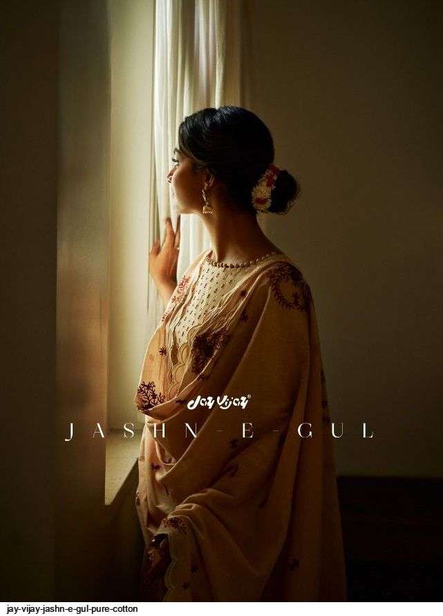 JASHN E GUL BY JAY VIJAY DESIGNER COTTON HANDWORK DRESSES