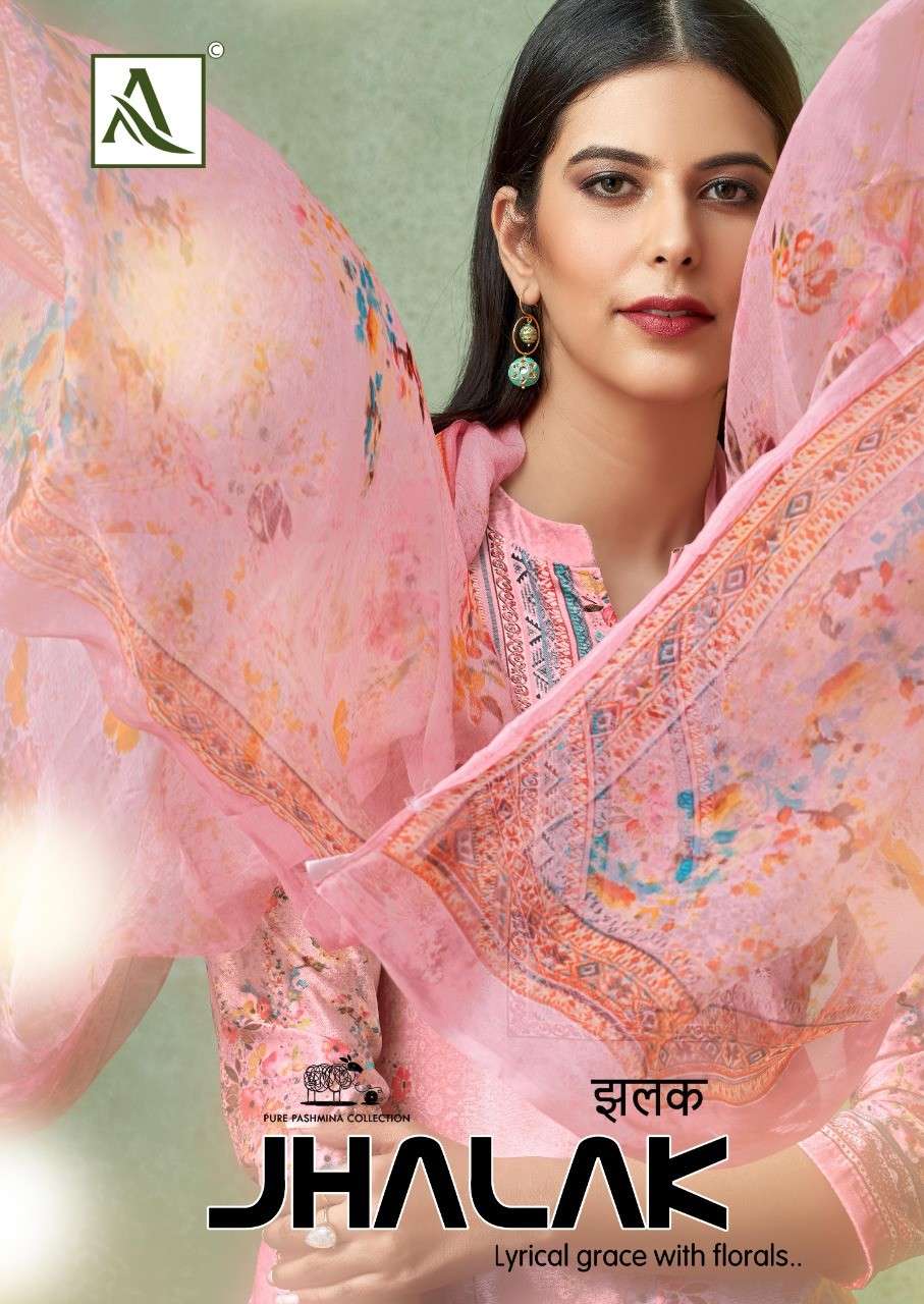 JHALAK BY ALOK SUIT 527-001 TO 527-008 SERIES VISCOSE VELVET DRESSES