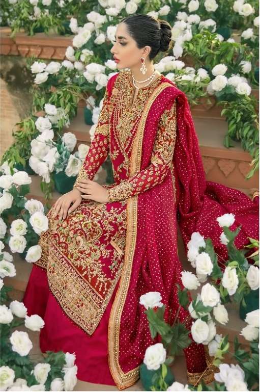 K 1419 HIT BY SHREE FABS GEORGETTE HEAVY EMBROIDERED PAKISTANI DRESS