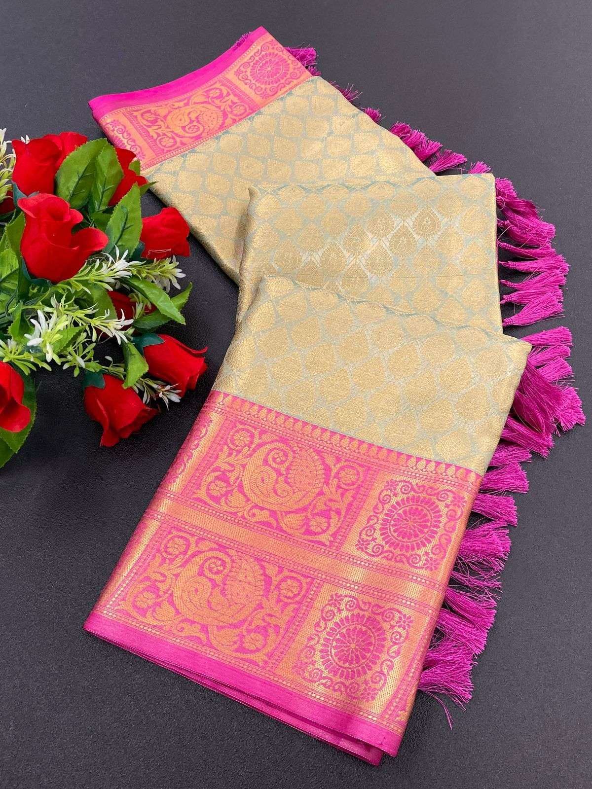 KANISHKA VOL-2 BY ASLIWHOLESALE 05 TO 08 SERIES SOFT BANARASI SILK SAREES