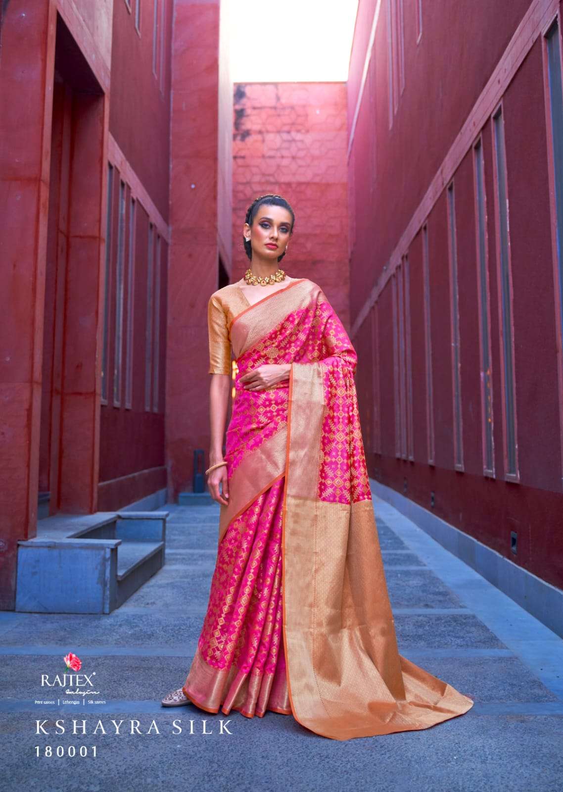 KSHAYRA SILK BY RAJTEX 180001 TO 180006 SERIES DESIGNER SOFT SILK SAREES