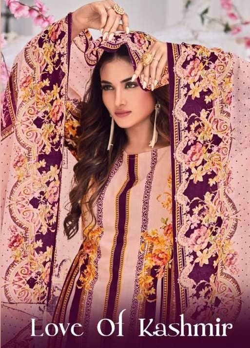 LOVE OF KASHMIR BY SELTOS 1001 TO 1008 SERIES LAWN PAKISTANI DRESSES