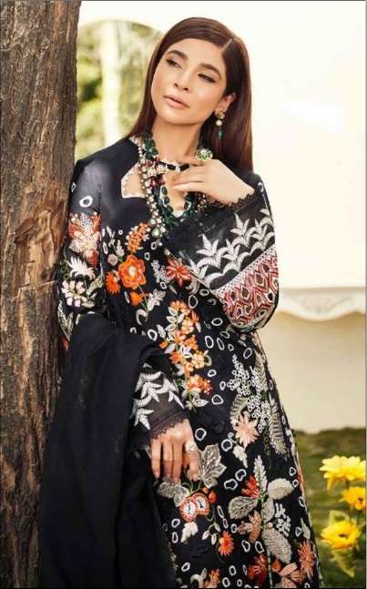 MARYAM HUSSAIN VOL-1 BY MEHBOOB TEX 7773 SERIES COTTON PAKISTANI DRESS