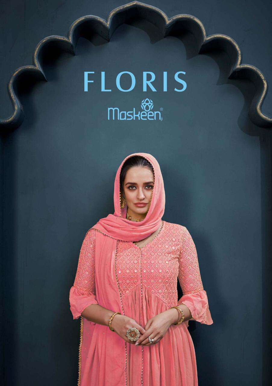 MASKEEN FLORIS BY MAISHA DESIGNER READYMADE SHARARA DRESSES