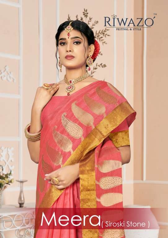 MEERA BY RIWAZO 1125 TO 1130 SERIES INDIAN DESIGNER COTTON SAREES