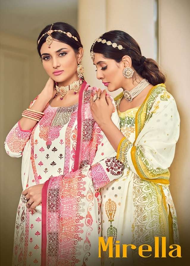 MIRELLA BY SELTOS 1001 TO 1008 SERIES COTTON PRINT PAKISTANI DRESSES