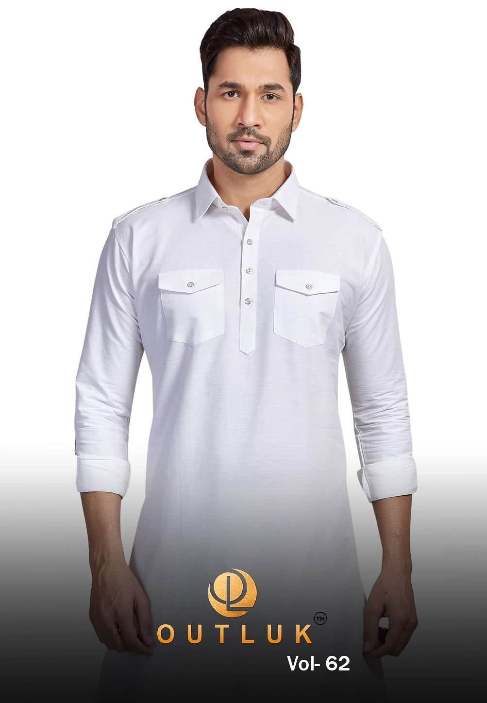 OUTLUK VOL-62 BY OUTLUK 62001 TO 62010 SERIES MENS PATHANI KURTA PAJAMA