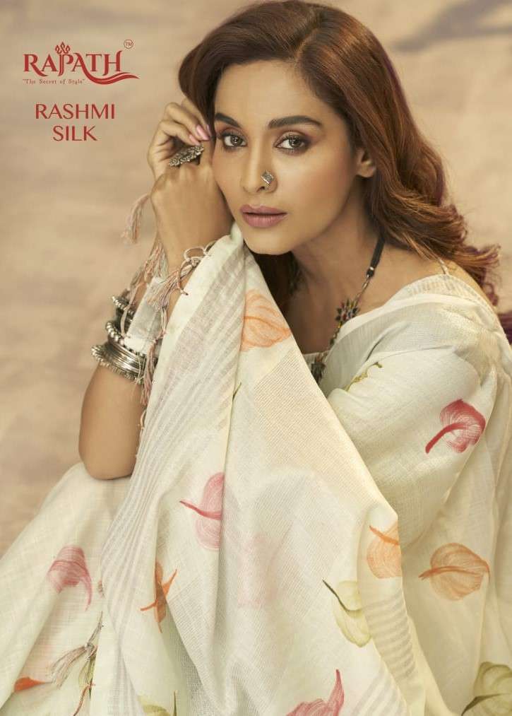 RASHMI SILK BY RAJPATH 41001 TO 41006 SERIES SOFT LINEN SILK SAREES