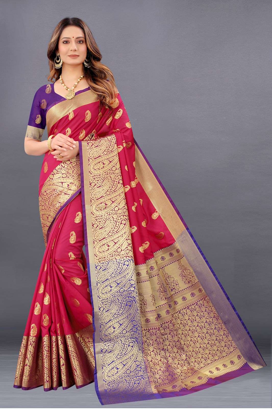 ROYAL MANGO BY ASLIWHOLESALE DESIGNER LICHI SILK SAREES