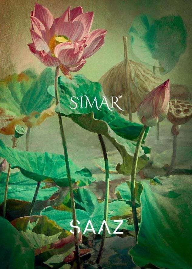 SAAZ BY SIMAR 312 TO 320 SERIES LAWN COTTON EMBROIDERY DRESSES