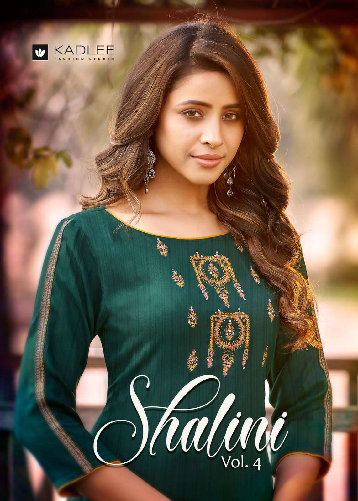 SHALINI VOL-4 BY KADLEE EMBROIDERED KURTIS WITH PANTS