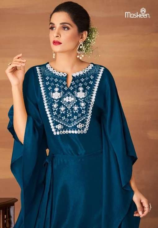 ARAFAA BY MAISHA 3181 TO 3186 SERIES DOLA SILK TUNICS