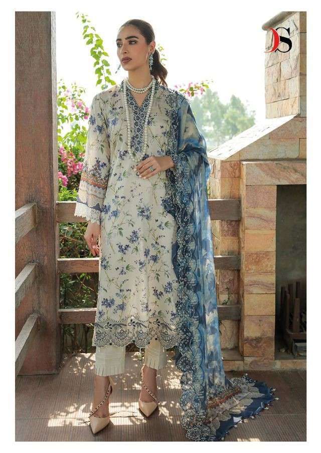 CHUANRI 1711 & 1718 HIT DESIGNS BY DEEPSY SUITS COTTON PAKISTANI DRESSES