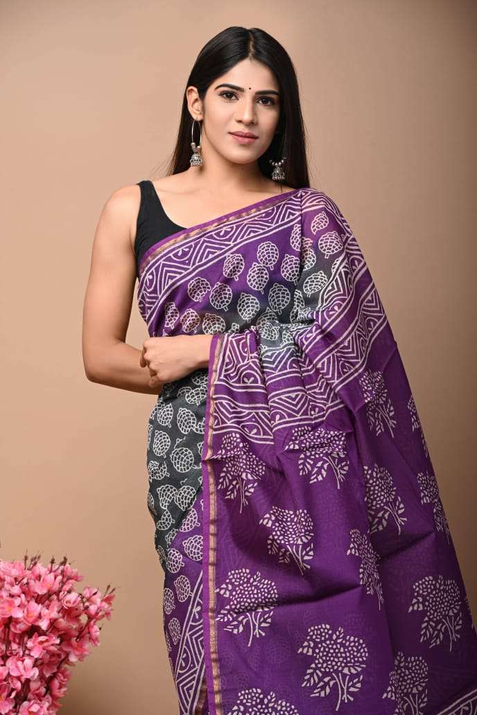 DF-50 MEGHA BY ASLIWHOLESALE MUNAR COTTON DIGITAL PRINTED SAREES