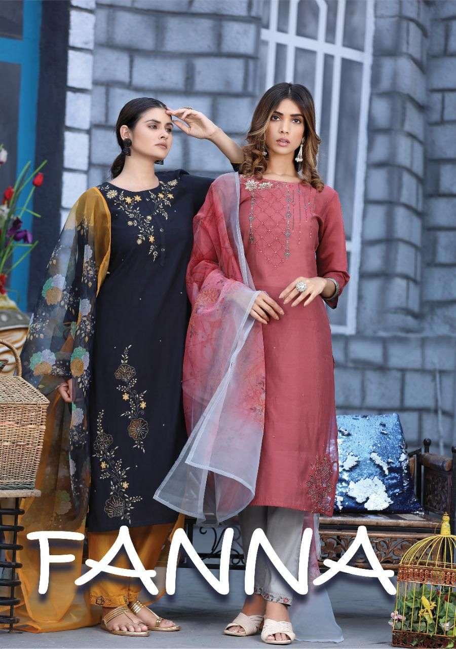 FANNA BY KALKI FASHION 2001 TO 2006 SERIES VISCOSE STITCHED DRESSES