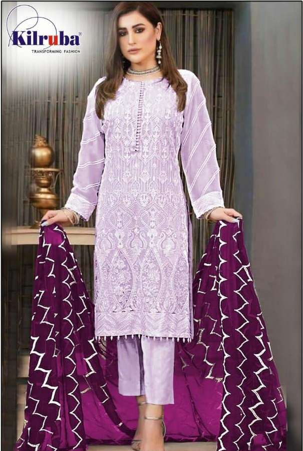 K-212 COLOURS BY KILRUBA 212-A TO 212-D SERIES GEORGETTE PAKISTANI DRESSES