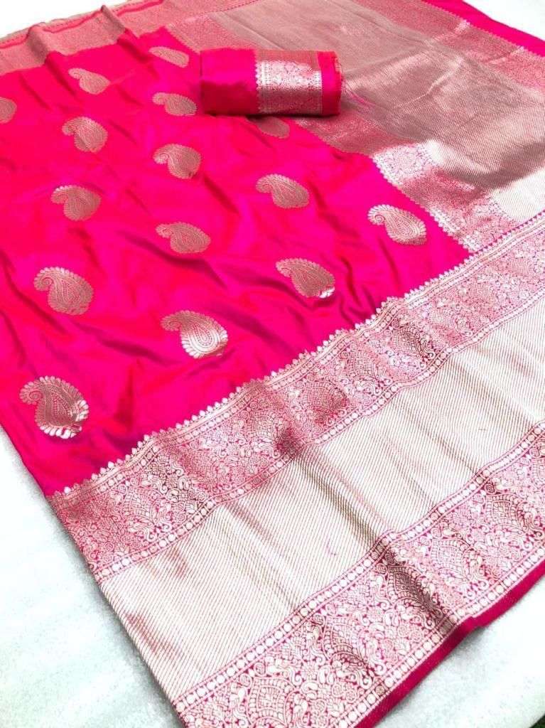 LEEZA BY ASLIWHOLESALE DESIGNER SOFT KANJIVARAM SILK SAREES