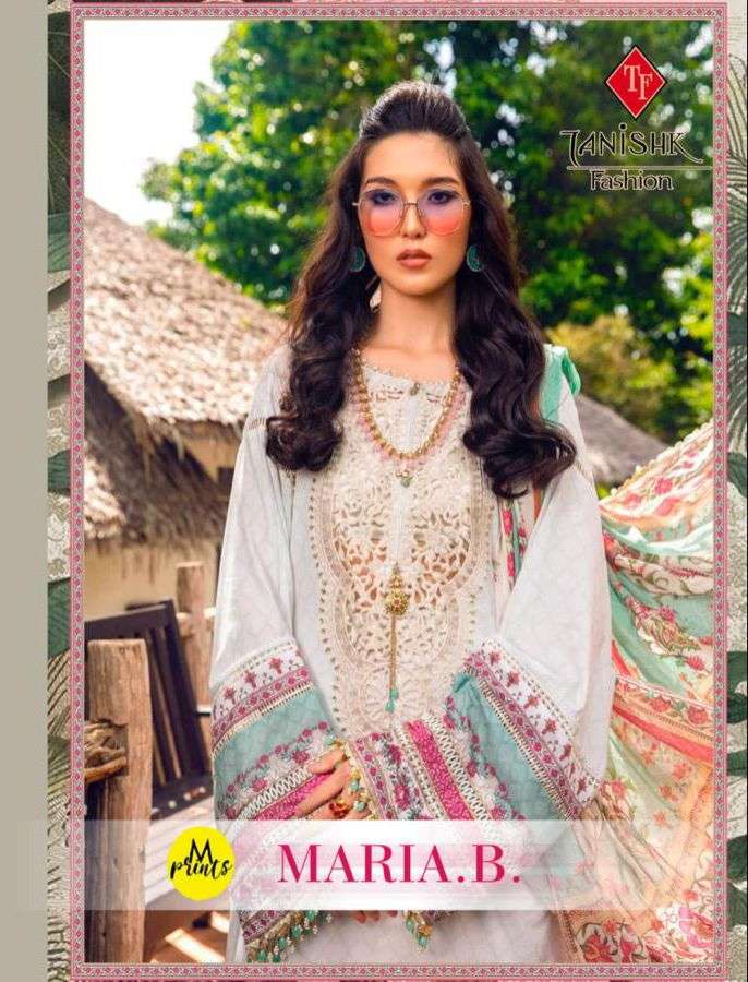 M PRINTS MARIA.B. BY TANISHQ FASHION 201 TO 206 SERIES CAMBRIC DRESSES