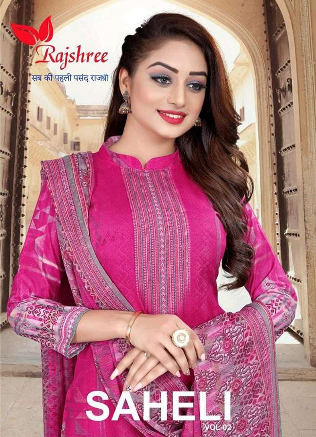 RAJSHREE SAHELI BY ASLIWHOLESALE 5001 TO 5010 SERIES COTTON PRINT DRESSES