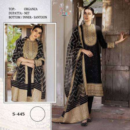 BAEOQUE HIT DESIGN BY BAROQUE BEAUTIFUL PAKISTANI SUITS COLORFUL STYLISH  FANCY CASUAL WEAR & PURE ORGANZA