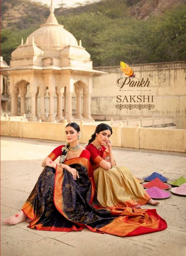 SAKSHI SILK BY PANKH 2501 TO 2513 SERIES SOFT SILK SAREES