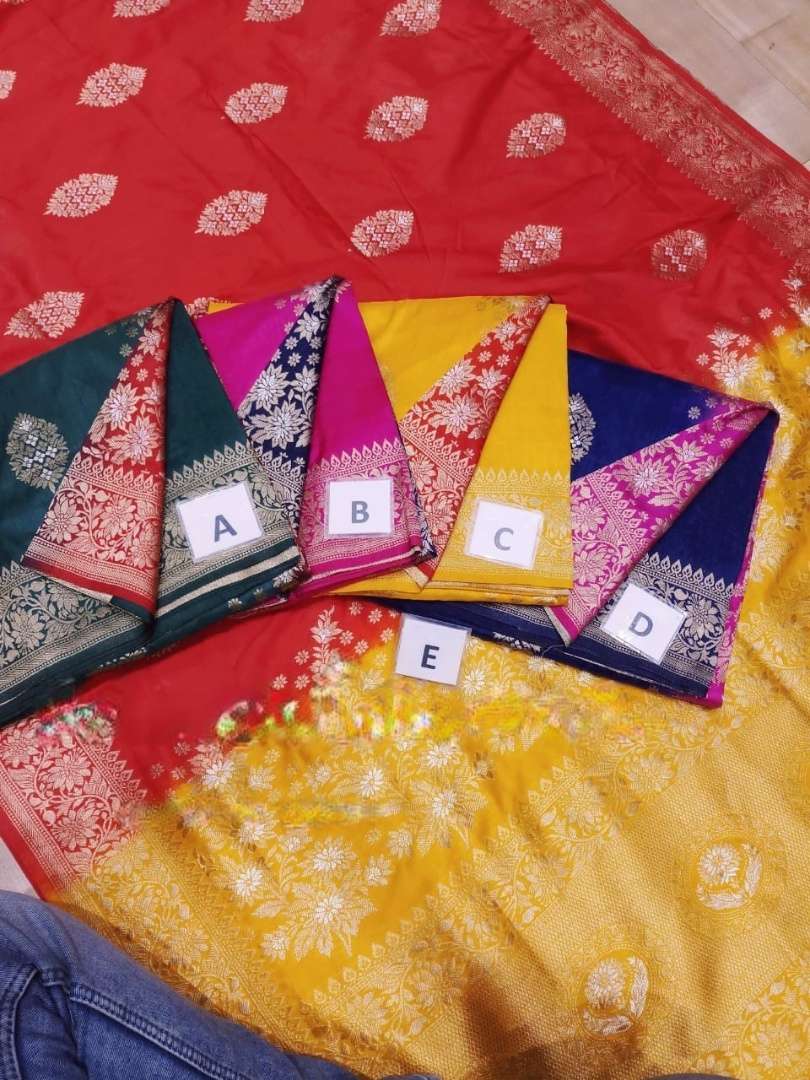 SR-180 BY ASLIWHOLESALE DESIGNER INDIAN DOLA SILK EXCLUSIVE SAREES