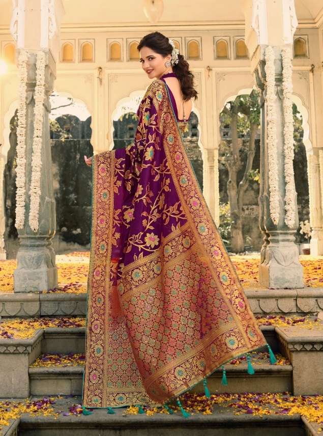 SWAROVSKI SILK BY PANKH 2201 TO 2210 SERIES BANARASI SILK SAREES