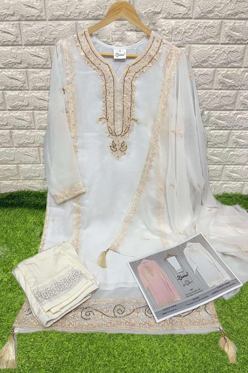 ZAINA 119 COLOUR EDITION BY PRIYAM GEORGETTE STITCHED PAKISTANI DRESSES