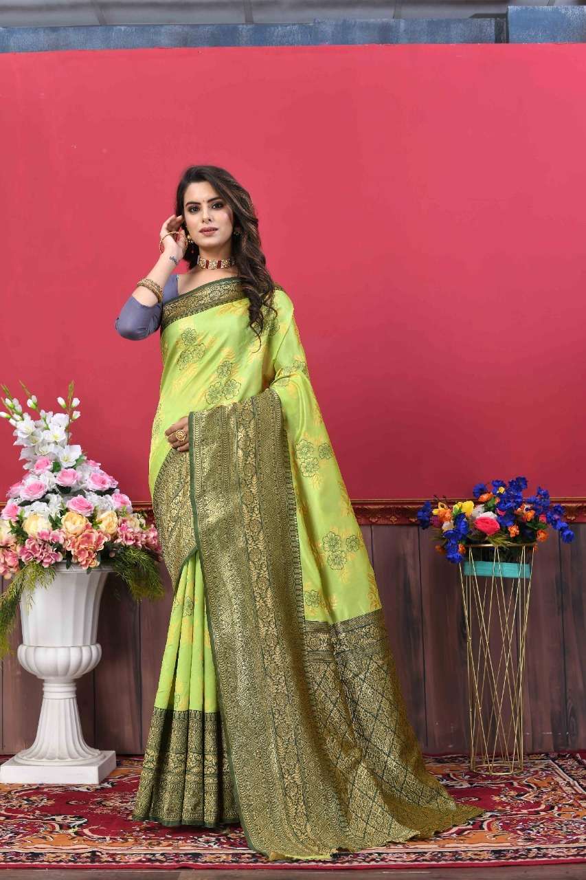 ADVIKA VOL-2 BY ASLIWHOLESALE DESIGNER KANJIVARAM SILK SAREES