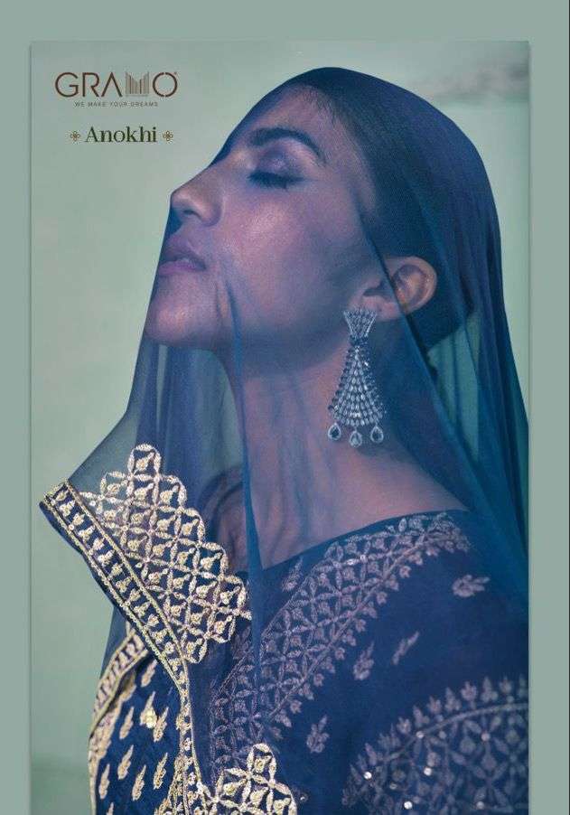 ANOKHI BY GRAMO 101 TO 104 SERIES GEORGETTE EMBROIDERY SHARARA DRESSES