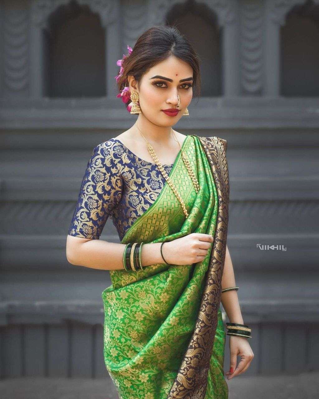 DW-4096 BY ASLIWHOLESALE DESIGNER SOFT LITCHI SILK SAREES