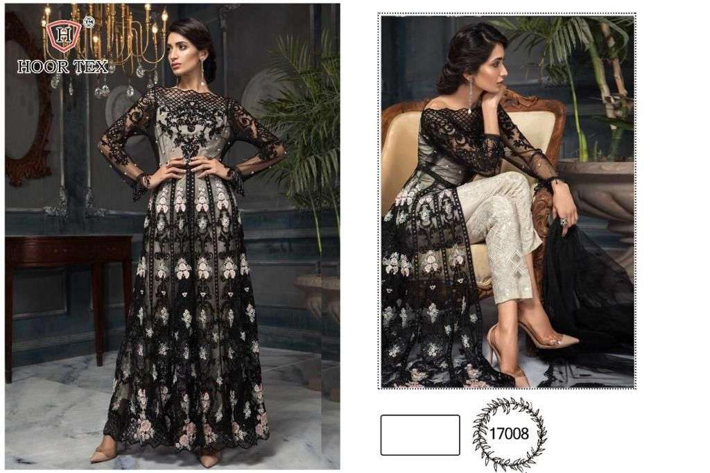 HOOR TEX 17008 COLOURS BY HOOR TEX HEAVY NET EMBROIDERY DRESSES