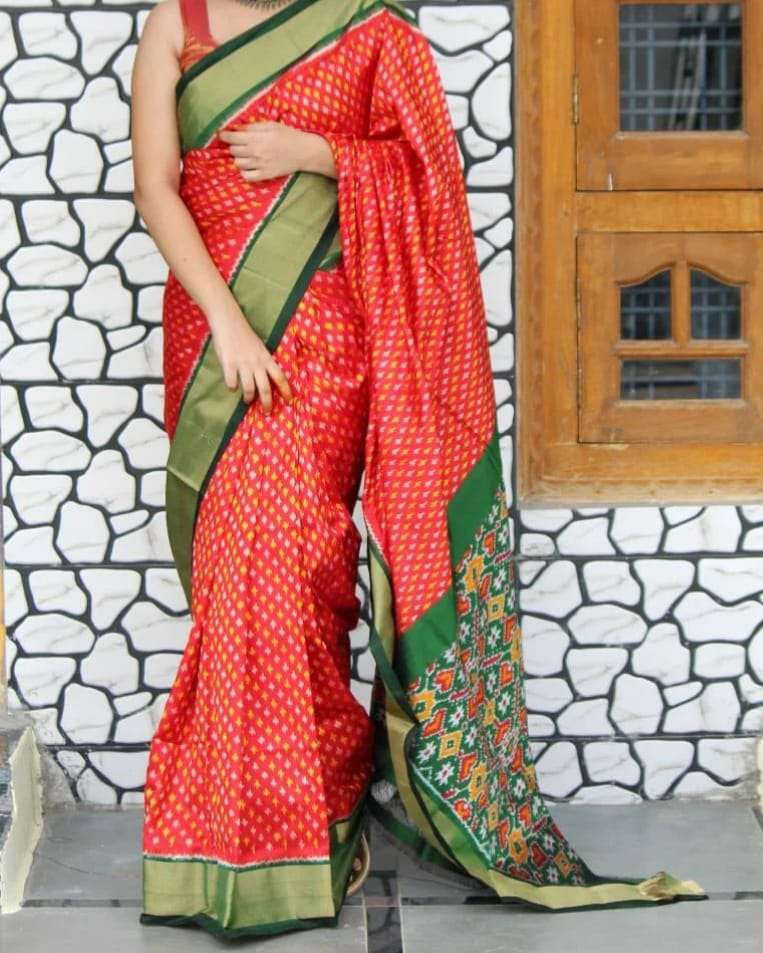 IKKAT BY ASLIWHOLESALE 1001 TO 1007 SERIES PRINTED FANCY SAREES