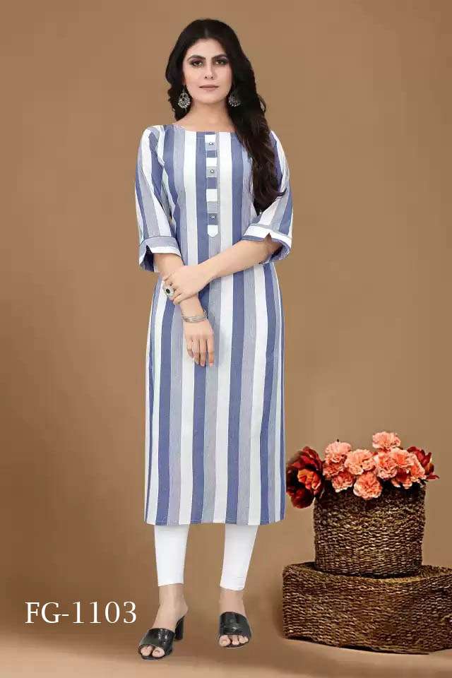 JANE VOL-2 BY ASLIWHOLESALE 1100 TO 1103 SERIES COTTON KURTIS