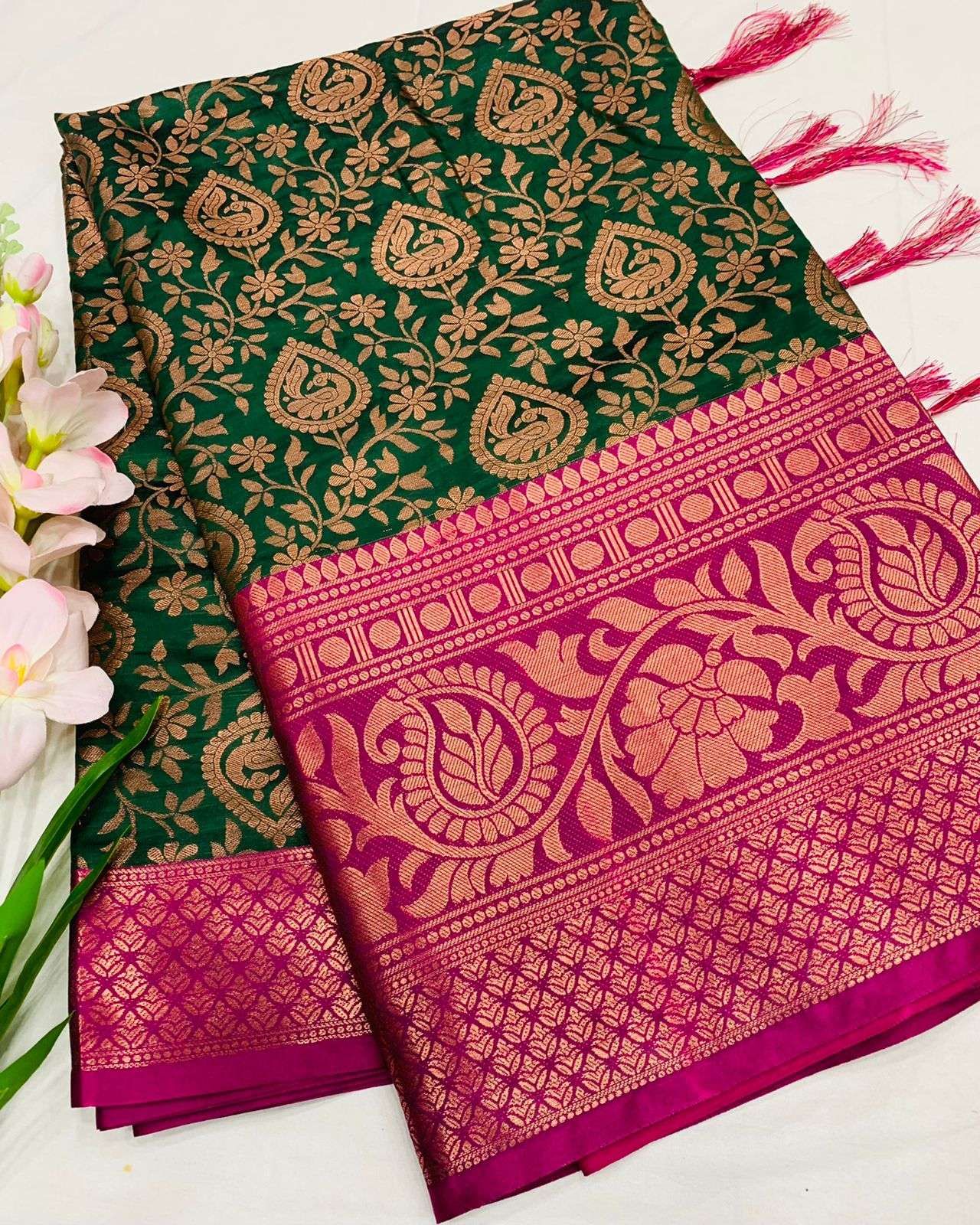 KUBERA SILK BY ASLIWHOLESALE DESIGNER BANARASI SILK SAREES