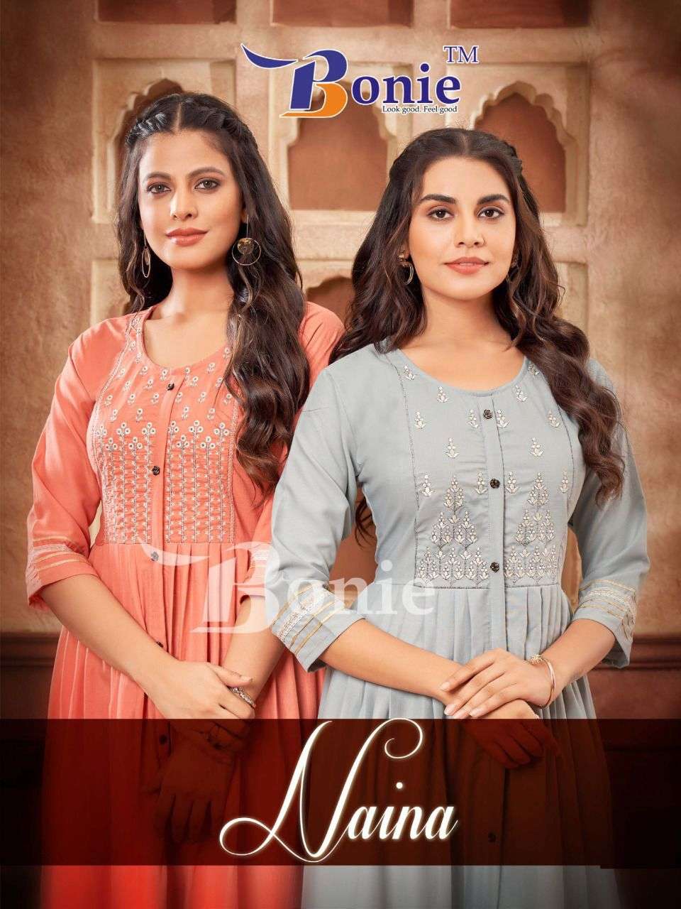 NAINA BY BONIE 2001 TO 2006 SERIES SILK BLEND KURTIS