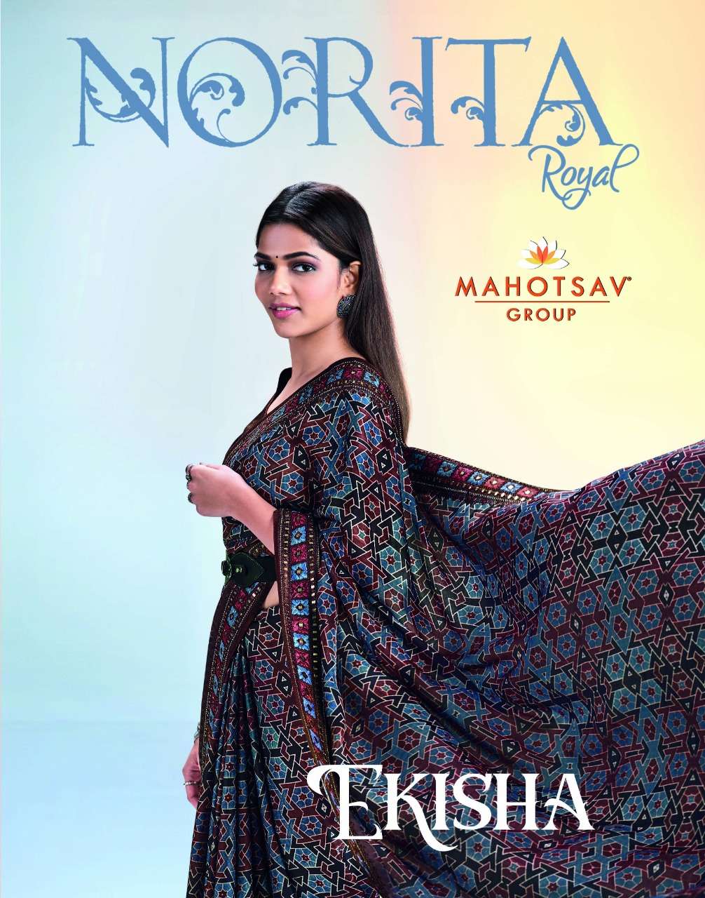 NORITA EKISHA BY MAHOTSAV 42300 TO 42310 SERIES DESIGNER SILK WORK SAREES